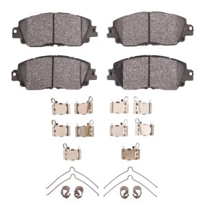 Lexus ES250 Brake Pads - Front - R1 Concepts - R1 Ceramic - `18-`25